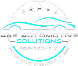 A_E Automotive Solutions Logo with transparent background